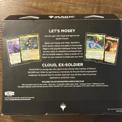 Magic: The Gathering Final Fantasy VII Commander Deck Cloud Sephiroth Foil - Image 2