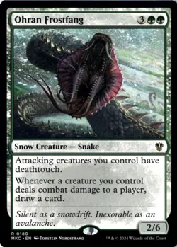 Ohran Frostfang Commander: Murders at Karlov Manor 180 NM MTG - Image 1