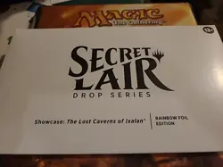 MTG Secret Lair Showcase: The Lost Caverns of Ixalan RAINBOW FOIL - Sealed - Image 1