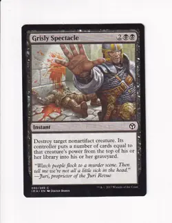 2017 VINTAGE MAGIC THE GATHERING MTG GRISLY SPECTACLE (#1) (PdC) - Image 1