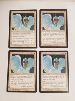 MTG Playset 4x Empyrial Armor (Weatherlight/White/C) - BGM - Image 1