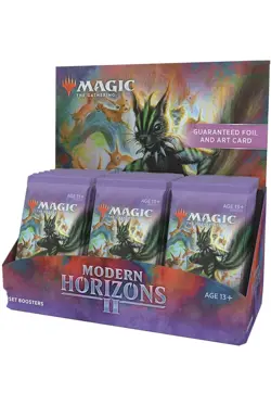 MTG Modern Horizons 2 Set Booster Box Magic the Gathering SEALED NEW - 30 packs - Image 1