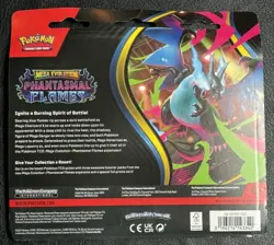 Pokemon TCG: Phantasmal Flames - Sneasel + Weavile 3-Pack Blister ( Set of 2 ) - Image 2