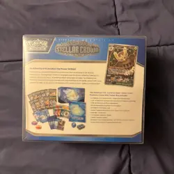 Pokemon Center Stellar Crown Exclusive Elite Trainer Box Sealed - Image 2