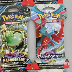 Lot Of 15 Pokemon Scarlet & Violet Twilight Masquerade Paradox Rift Boosters - Image 3