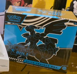 Pokemon Scarlet & Violet Black Bolt ETB Elite Trainer Box (New/Sealed) - Image 1