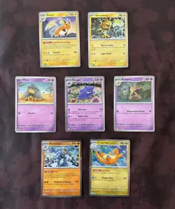 LOT of 7 Pokemon TCG Scarlet & Violet 151 Cosmos Holofoil Base Set/Promos (MINT) - Image 1