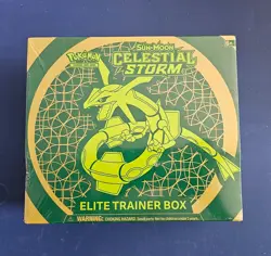 Pokemon TCG Sun & Moon Celestial Storm Elite Trainer Box (ETB) - SEALED - 2018 - Image 1