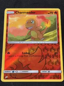 Charmander Reverse Holo 12/181 Team Up 2019 - Pokemon TCG - Image 2
