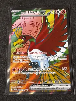 Ethan's Ho-Oh ex (#209/182) - Holofoil SV - Destined Rivals NM Pokemon Full Art - Image 1