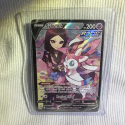 Pokemon TCG Sylveon v TG14/TG30 Trainer Gallery Ultra Rare Brilliant Stars. - Image 4