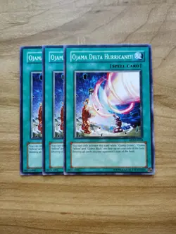 Yu-Gi-Oh! - Ojama Delta Hurricane!! 3X - Full Playset - Image 1