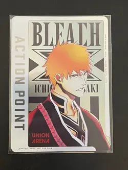 Union Arena Action Point Bleach Ichigo Kurosaki Foil AP NYCC Promo - Image 1
