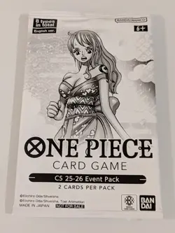 One Piece Card Gam CS 25-26 Championship Stamp Event - 2 Card Sealed - Image 1