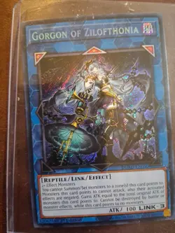 Yugioh Gorgon of Zilofthonia - DUAD-EN050 -Secret Rare -NM Card Yu-Gi-Oh - Image 1
