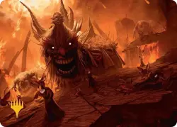 The Final Days Art Card (Gold-Stamped Planeswalker Symbol) - Image 1