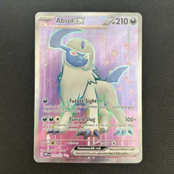 Pokemon Card Absol EX 214/197 Full Art Ultra Rare Obsidian Flames NM - Image 2