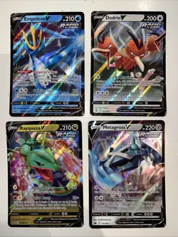 Pokemon Card Rapid Strike X4 (Including Rayquaza V) - Image 1