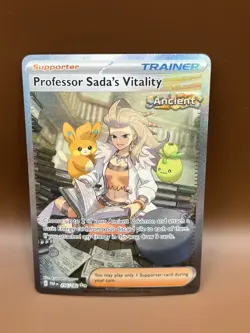 Professor Sada's Vitality SIR - 256/182 - SV04: Paradox Rift (PAR) Pokemon Card - Image 1