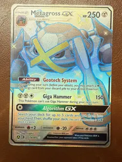 Pokemon Metagross GX 250 HP Promo Full Art Holo 157A/145 Alternate Art Card - Image 1