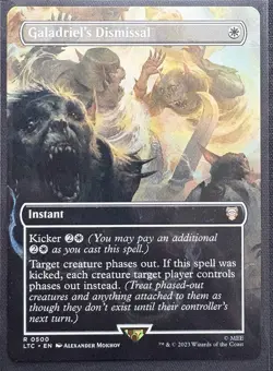 Galadriel's Dismissal (Borderless) Commander: the Lord of the Rings: Regular - Image 1