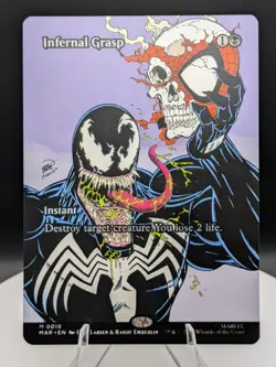 Infernal Grasp (Showcase) Regular: Spider-Man MTG (NM) - Image 1