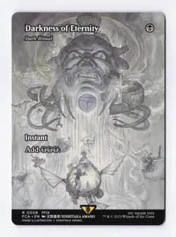 Darkness of Eternity (Showcase) 08 (R) MTG FINAL FANTASY: Through the Ages (FCA) - Image 1