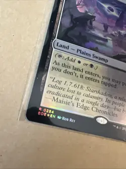 MTG Godless Shrine EOE 0254 R NM FOIL - Image 3