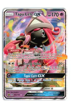 Tapu Lele GX 60a/145 - Alternate Art Promo Pokemon Sun & Moon - Standard size NM - Image 1