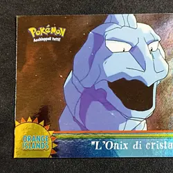 L' Onix Di Cristallo OR4 Holo Foil _ Pokemon Topps Series 2 _ Italiano Nearmint - Image 2