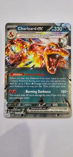 Charizard ex 125/197 - Obsidian Flames - Pokemon TCG - Double Rare - Image 1