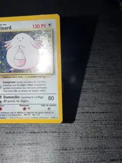 Carte Pokemon Leveinard 3/102 Holo Set De Base Wizards Francais OCCASION - Image 5