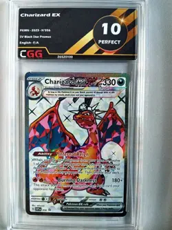 Carte pokemon ENGLISH Charizard ex (SVP 056) SV Black Star Prom CGG 10 26520100 - Image 1
