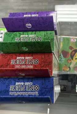 One Piece CCG Card Game 1st Edition Super Pre Release Starter Deck Set 1-4 - Image 2