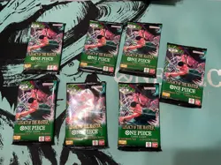 One Piece TCG OP12 Legacy Of The Master Sealed Booster Packs (Lot Of 7) ENG NEW - Image 1
