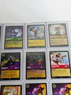 Disney Lorcana 31 Card Lot, Legendary, Cold Foil, Rare Elsa, Beast, Stitch - Image 3