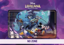Disney Lorcana Playmat - Whispers in the Well -Sudden Scare - Mickey, Goofy - Image 4