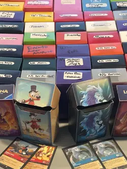 Disney Lorcana TCG Themed Pre-Built And Custom Decks 60-65 Cards - Image 1