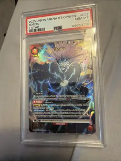 2025 Union Arena Boros One Star One Punch Man PSA 10 - Image 1