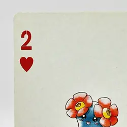 Pokemon Bellossom Playing Cards Gold Poker Pichu Nintendo Japanese Japan Rare - Image 2