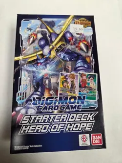 Digimon Hero of Hope Starter Deck (ST-21) Card Game New Free Shipping Bandai TCG - Image 1