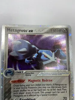 2007 EX Power Keepers 95/108 Metagross ex Holo Pokemon Card - Image 2