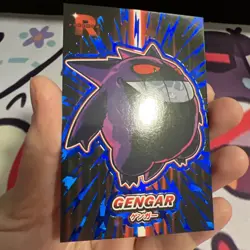 Gengar Pokemon Team Rocket Database Red & Blue Card Lot - Image 2