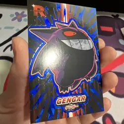 Gengar Pokemon Team Rocket Database Red & Blue Card Lot - Image 4