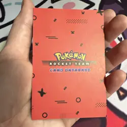 Gengar Pokemon Team Rocket Database Red & Blue Card Lot - Image 5