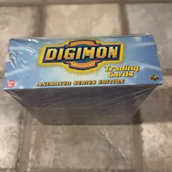 DIGIMON Animated Series EDITION EXCLUSIVE TRADING CARD BOX BANDAI 24 PACKS - Image 4
