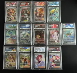 2025 Destined Rivals Full Master Set + 25 Graded Cards in Vault x Binder + Promo - Image 2
