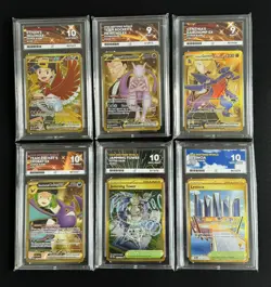 2025 Destined Rivals Full Master Set + 25 Graded Cards in Vault x Binder + Promo - Image 3