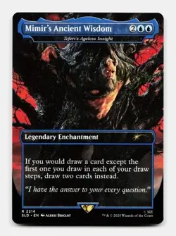 Mimir's Ancient Wisdom - Teferi's Ageless Insight R Secret Lair Drop Series 2214 - Image 1