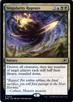 MTG Singularity Rupture (228) | NM | Edge of Eternities {EOE} - Image 1